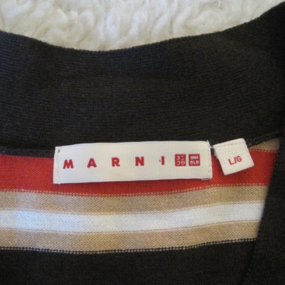Marni x Uniqlo Striped Oversized Cardigan - Picture 8 of 10